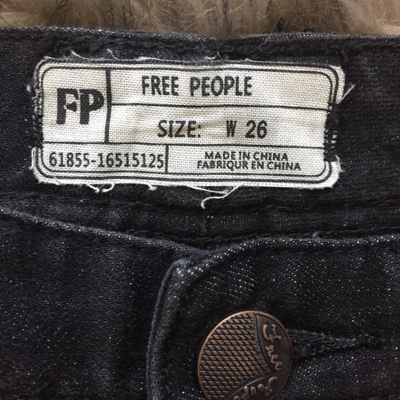 Free People Distressed Raw Hem Jeans - Picture 11 of 11